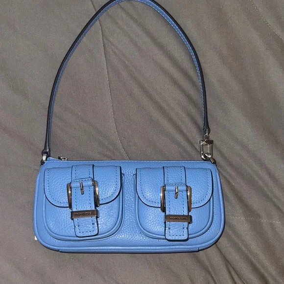 NWT Michael Kors Zoe Small Convertible Pouchette Bag - Picture 4 of 6